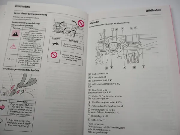 Toyota Corolla 1G Hybrid HEV HB TS Kombi Betriebsanleitung Bedienungsanleitung 2021 Bordbuch