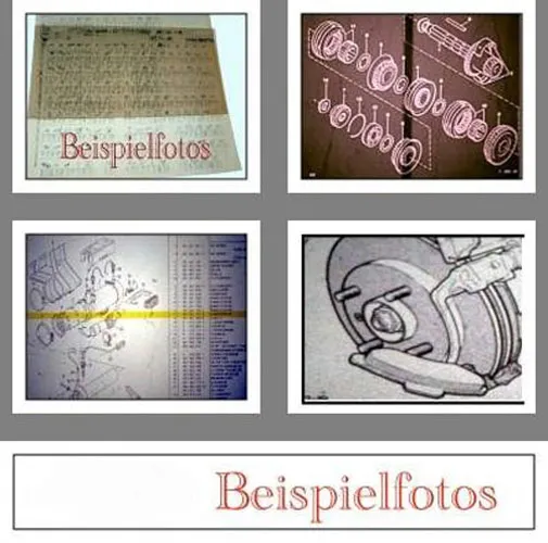 Toyota Corolla E9 Ersatzteilliste Parts List 1988 - 1992