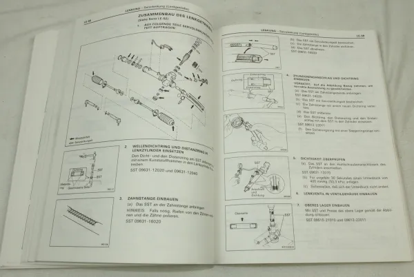 Toyota Corolla Kombi E9 ab 1988 Werkstatthandbuch Reparaturanleitung