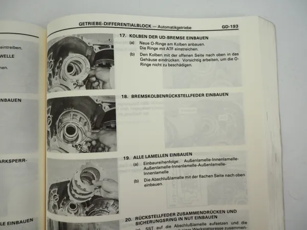 Toyota Corona Carina II AT151 ST150 CT150 Werkstatthandbuch Reparatur 1983