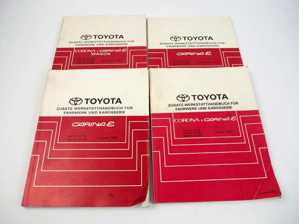 Toyota Corona ST191 Carina E Werkstatthandbuch 1992 - 1996 Reparaturanleitung