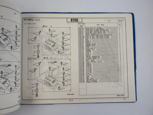 Toyota FBM16 Forklift Truck Gabelstapler Ersatzteilliste Parts Catalog