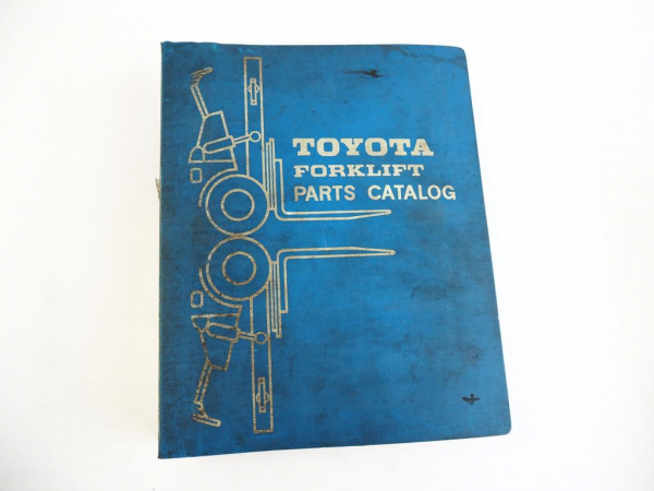 Toyota FD FG 32 35 40 Forklift Gabelstapler Ersatzteilliste Parts Catalog 1973