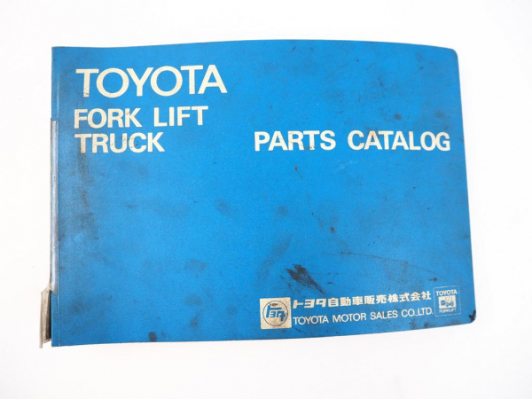 Toyota FG FD 28 2FG 3FD 28 30 Forklift Truck Ersatzteilliste Parts Catalog 1982