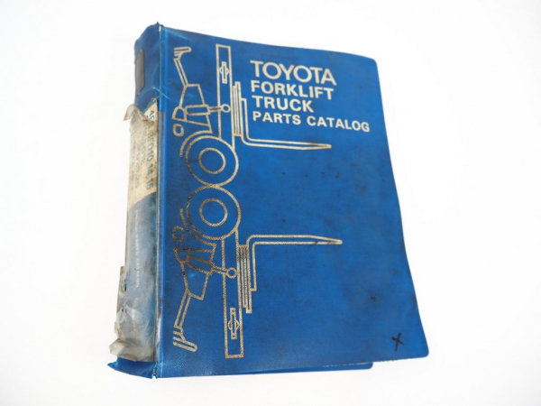Toyota FG FD 2FG 3FG 3FD 4FG Forklift Engine Parts Catalog Ersatzteilkatalog1980