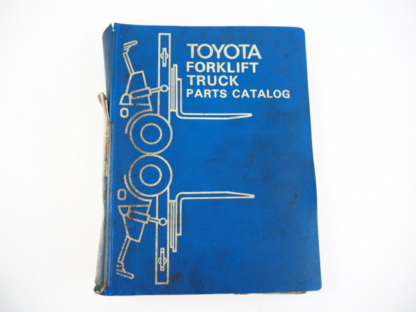 Toyota FG/FD 2FG 3FG/FD 4FG Forklift Engine Parts Catalog Ersatzteilliste1981