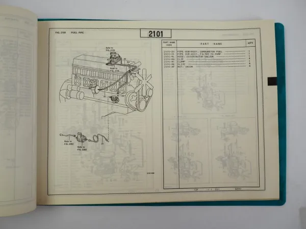 Toyota FG Forklift Truck Gabelstapler Parts Catalog Ersatzteilliste