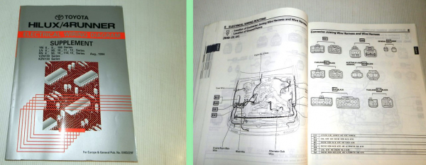 Toyota Hilux 4Runner Schaltpläne Elektrik Werkstatthandbuch ab 1994 EWD229F