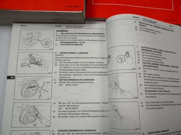 Toyota Hilux RZN 1997 - 2002 Reparaturanleitung Werkstatthandbuch Reparaturhandbuch