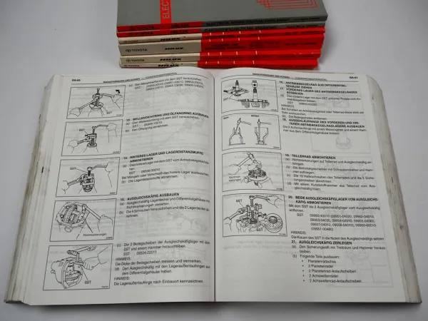 Toyota Hilux RZN 1997 - 2002 Reparaturanleitung Werkstatthandbuch Reparaturhandbuch