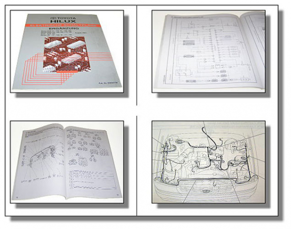 Toyota Hilux RZN Wiging Diagrams Schaltplan Elektrik Werkstatthandbuch 2001