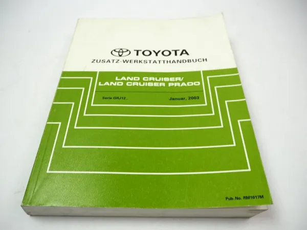 Toyota Land Cruiser J12 Prado GRJ120 125 ab 2003 Werkstatthandbuch Diagnose