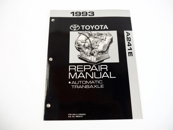 Toyota MR2 1993 Repair Manual Automatic Transaxle A241E