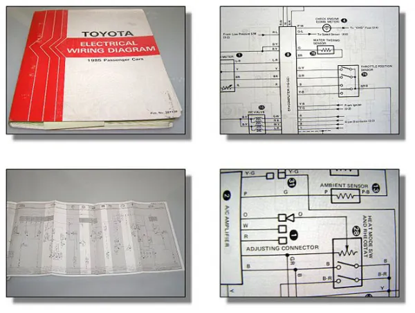 Toyota MR2 AW11 Celica Supra Schaltpläne Elektrik 1985 electrical wiring diagram