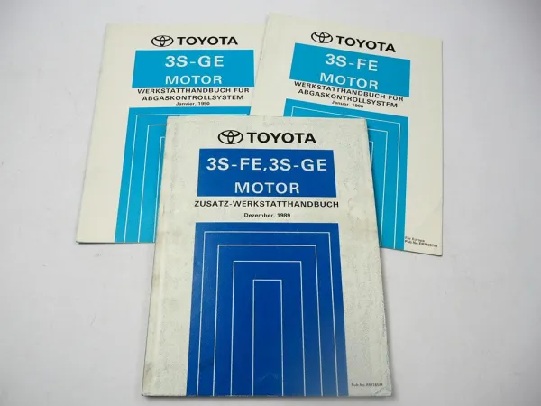 Toyota MR2 SW20 Werkstatthandbuch 2,0 l 16V DOHC Motor 3S-FE 3S-GE 1989-1990