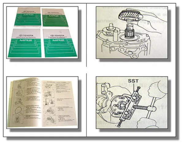 Toyota MR2 W2 SW20 Werkstatthandbuch Reparaturhandbuch 1989 - 1996
