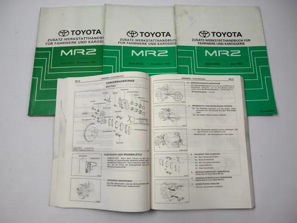 Toyota MR2 W2 SW20 Werkstatthandbuch Reparaturhandbuch 1989 - 1996 Toyota MR2 W2 SW20 Werkstatthandbuch Reparaturhandbuch 1989 - 1996