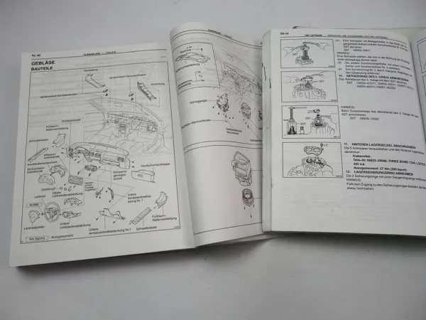 Toyota MR2 W3 ZZW30 Werkstatthandbuch 1999 - 2002 Reparaturanleitung Toyota MR2 W3 ZZW30 Werkstatthandbuch 1999 - 2002 Reparaturanleitung