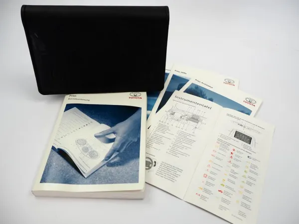 Toyota Prius Betriebsanleitung Bedienung 2007 Bordmappe Handbuch Deutsch
