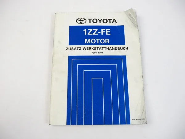Toyota RAV4 1ZZ-FE Motor ZCA25 ZCA26 Werkstatthandbuch Reparaturanleitung