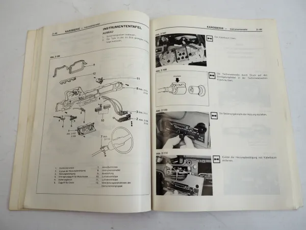 Toyota Starlet KP6 Werkstatthandbuch Karosserie 1978 Reparaturanleitung