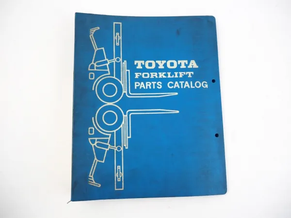 Toyota TG TD 20 25 Towing Tractor Parts Catalog Ersatzteilliste1973