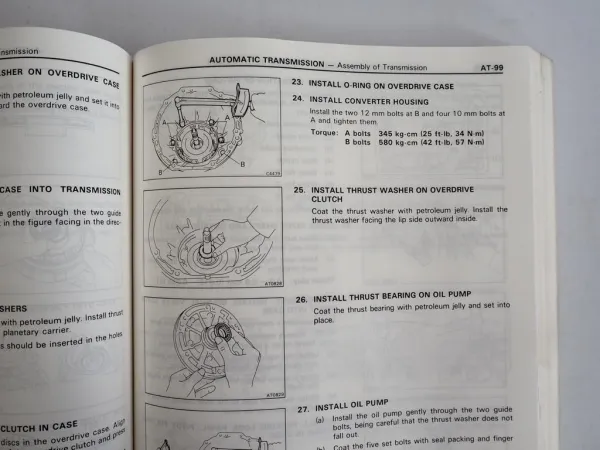 Toyota Van 1986 Repair Shop Service Manual Electrical Wiring Diagram