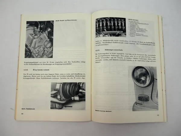 Trabant 601 Limousine Kombi Betriebsanleitung Bedienungsanleitung 1977