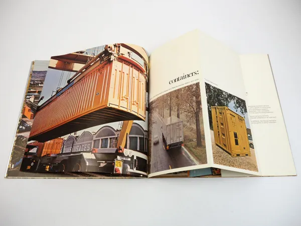Trailor range of semi trailers brochure 1973 Trailmobile Pullmann Group France