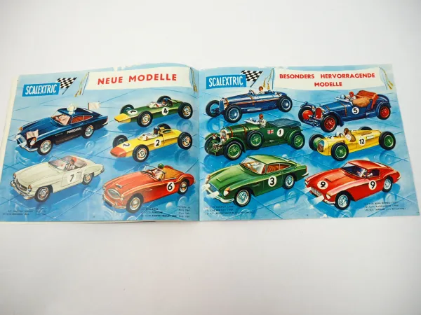 Tri-ang Scalextric Autorennen Prospekt 5. Ausgabe 1964 Lines Freres England