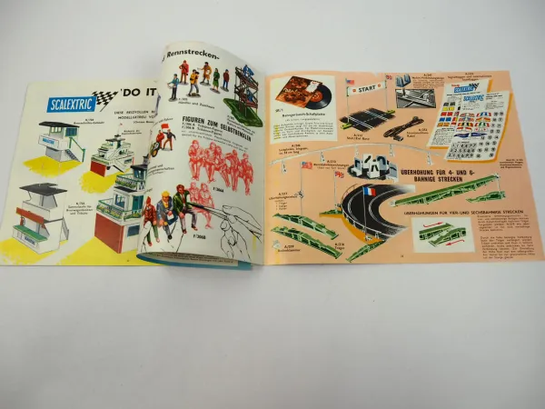 Tri-ang Scalextric Autorennen Prospekt 5. Ausgabe 1964 Lines Freres England