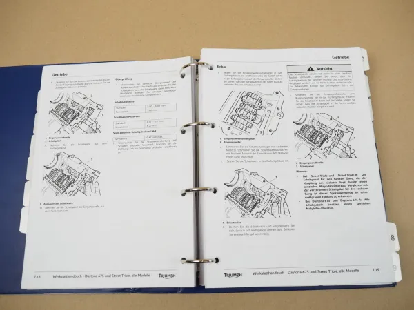 Triumph Daytona 675 R Street Triple R Werkstatthandbuch Reparaturanleitung 2012