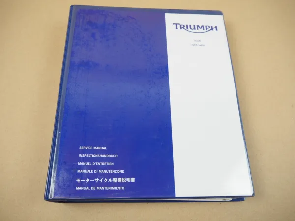 Triumph Tiger 1050 ccm 115 PS ABS Werkstatthandbuch Reparaturanleitung 2006