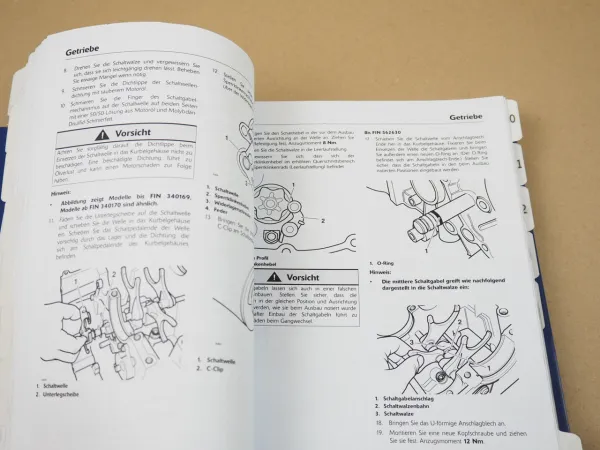 Triumph Tiger 1050 Sport Werkstatthandbuch Reparaturanleitung 2012