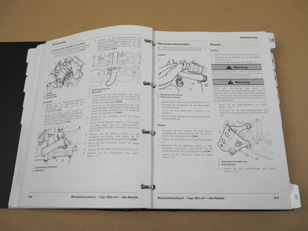 Triumph Tiger 800 + XC XCx XRx Werkstatthandbuch Reparaturanleitung 2014