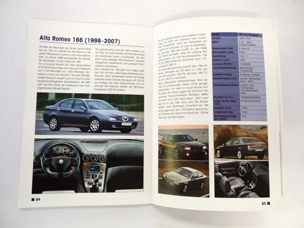 Typenkompass Alfa Romeo Alle Modelle seit 1945 T. Lang Motorbuch Verlag 2011