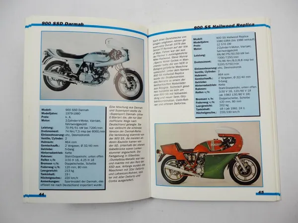 Typenkompass Ducati Motorräder seit 1960 A. Seiler Motorbuch Verlag 2000