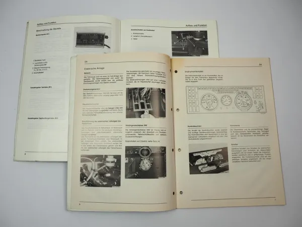 Unimog 427 437 Bordcomputer Unicomp 1 Neuerungen 2x Kundendiensthandbuch 1991