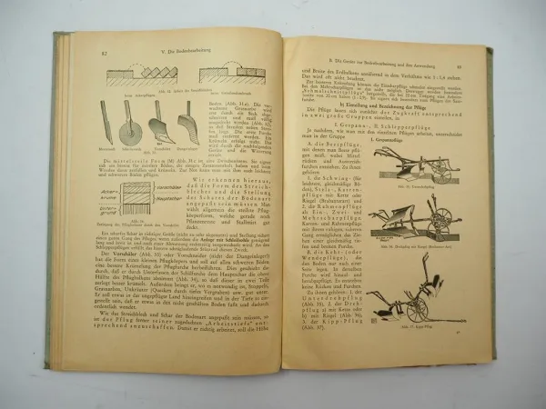 Unser Acker Karl Dieckmann Lehrbuch Landwirtschaft Ackerbau 1956