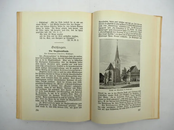 Unsere Heimat - Die Kirche Evangelischer Kirchenbezirk Nürtingen 1931