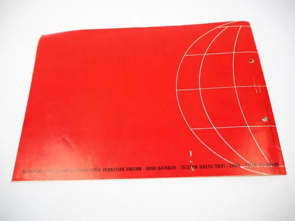 Unsinn Record R 2500 - RG 6000 T Stalldungstreuer Grundausrüstung Prospekt 70er