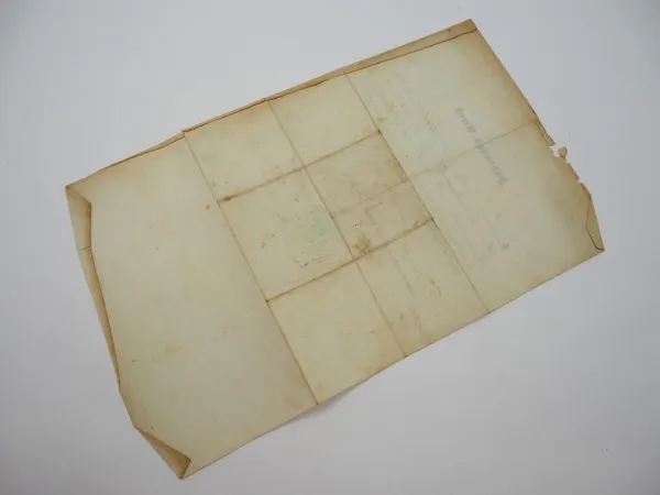 Urkunde Führungsattest 1869 Kanonier Rheinisches Feldartillerie Rgt.8 Cölln