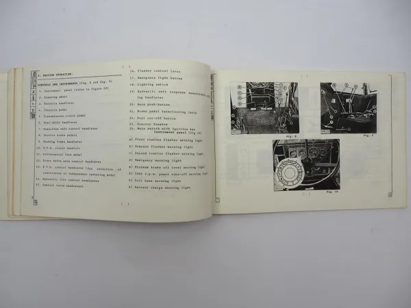 UTB U1033 DT Tractor Instruction Book 1998 Tractorul Brasov Romania