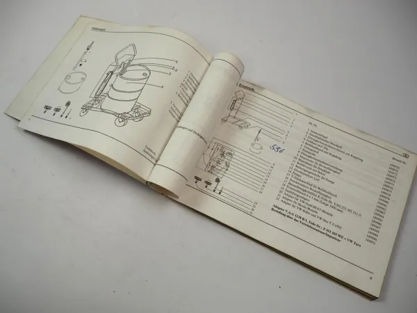 V.A.G 1869 Bremsen Füll- Entlüftungsgerät Bedienungsanleitung Audi VW Seat Skoda