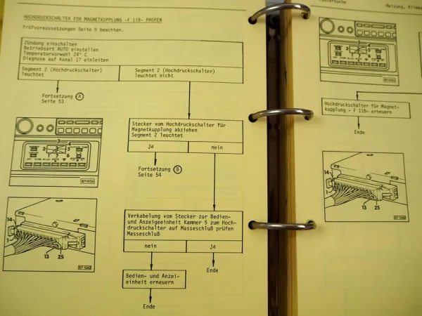 VAG Fehlersuche Motor Heizung Klimaanlage Karosserie Reifen ABS Audi VW Golf Bus