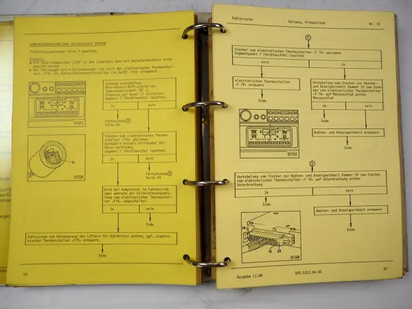 VAG Fehlersuche Motor Heizung Klimaanlage Karosserie Reifen Audi VW Golf T3 T4