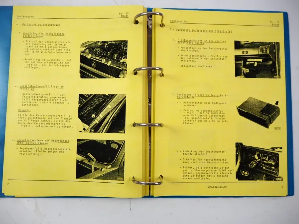 VAG Fehlersuche Motor Klimaanlage Karosserie Reifen Audi 80 100 200 Quattro VW