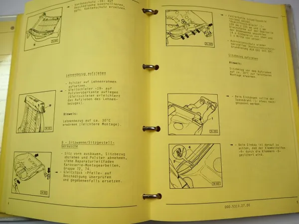 VAG Fehlersuche Motor Klimaanlage Karosserie Reifen Audi 80 100 200 VW Bus Golf