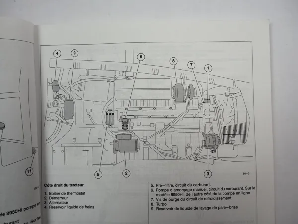 Valtra HiTech 6250 bis 8950 Traktor Betriebsanleitung Manuel du conducteur 1998
