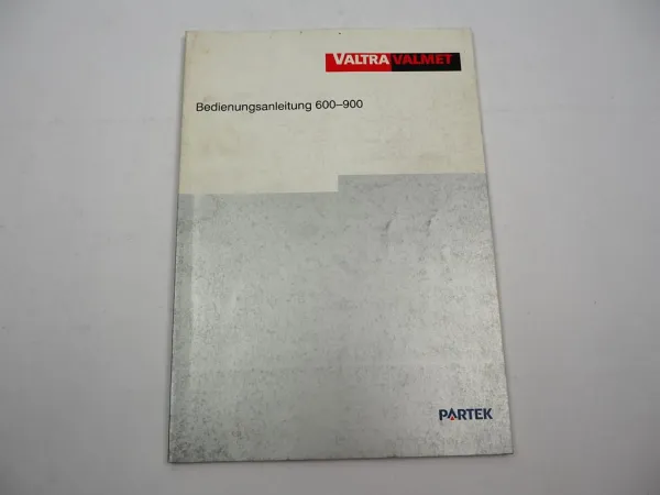 Valtra Valmet 600 700 800 900 Traktor Betriebsanleitung Wartung Schaltplan 1998